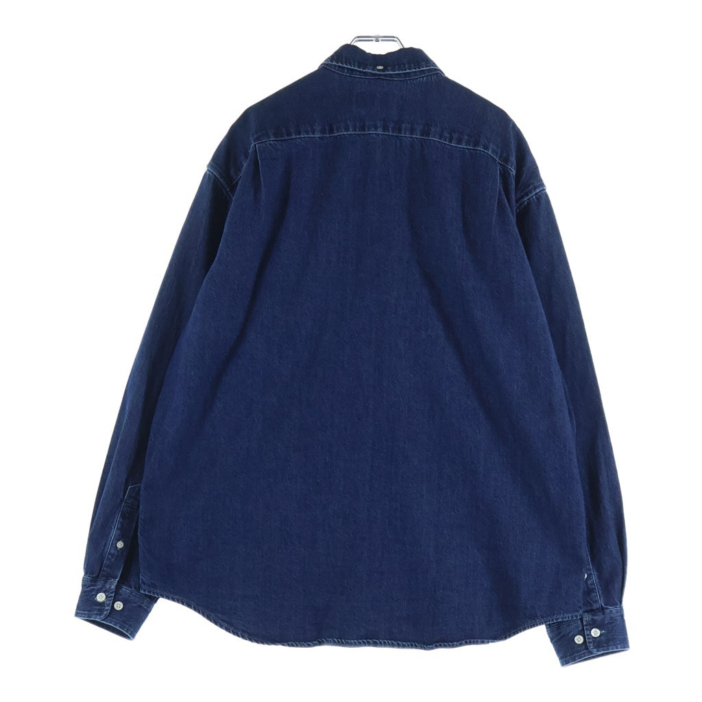 SUPREME(シュプリーム) 25AW Small Box Denim Shirt スモールボックスロゴ 長袖デニムシャツ インディゴ