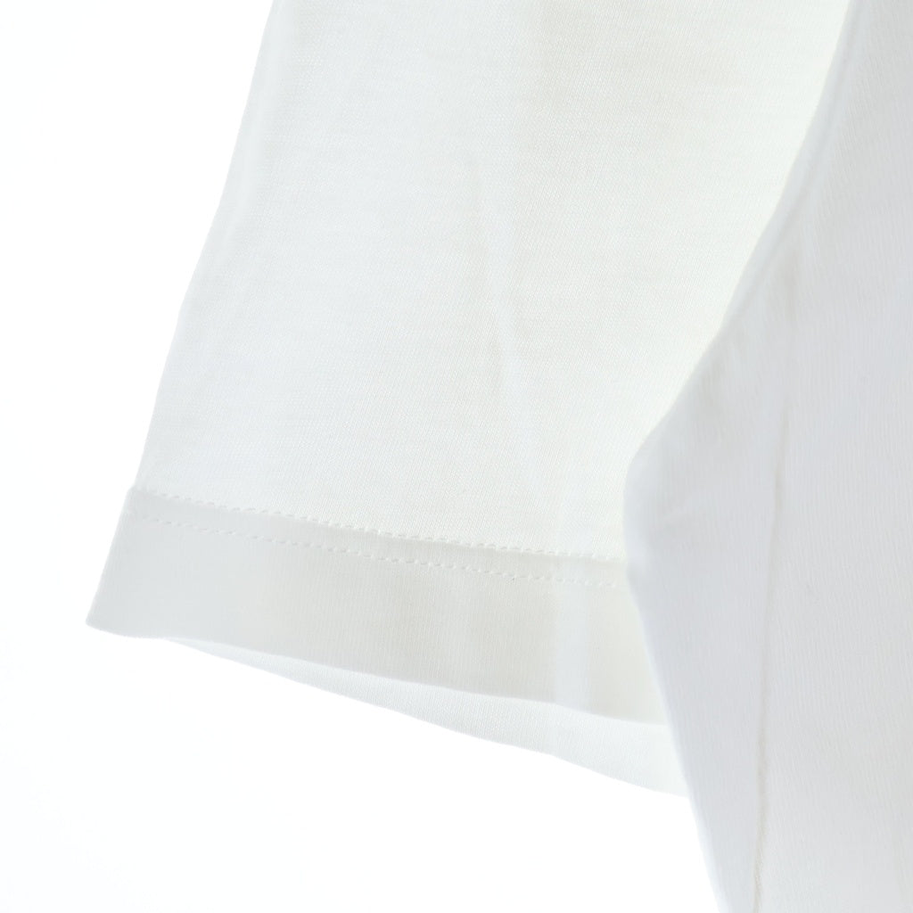 AMI Alexandre Mattiussi(アミアレクサンドルマテュッシ) T-Shirt ハートロゴ刺繍 半袖Tシャツ ホワイト BFHJ108.723 BFHJ108.723