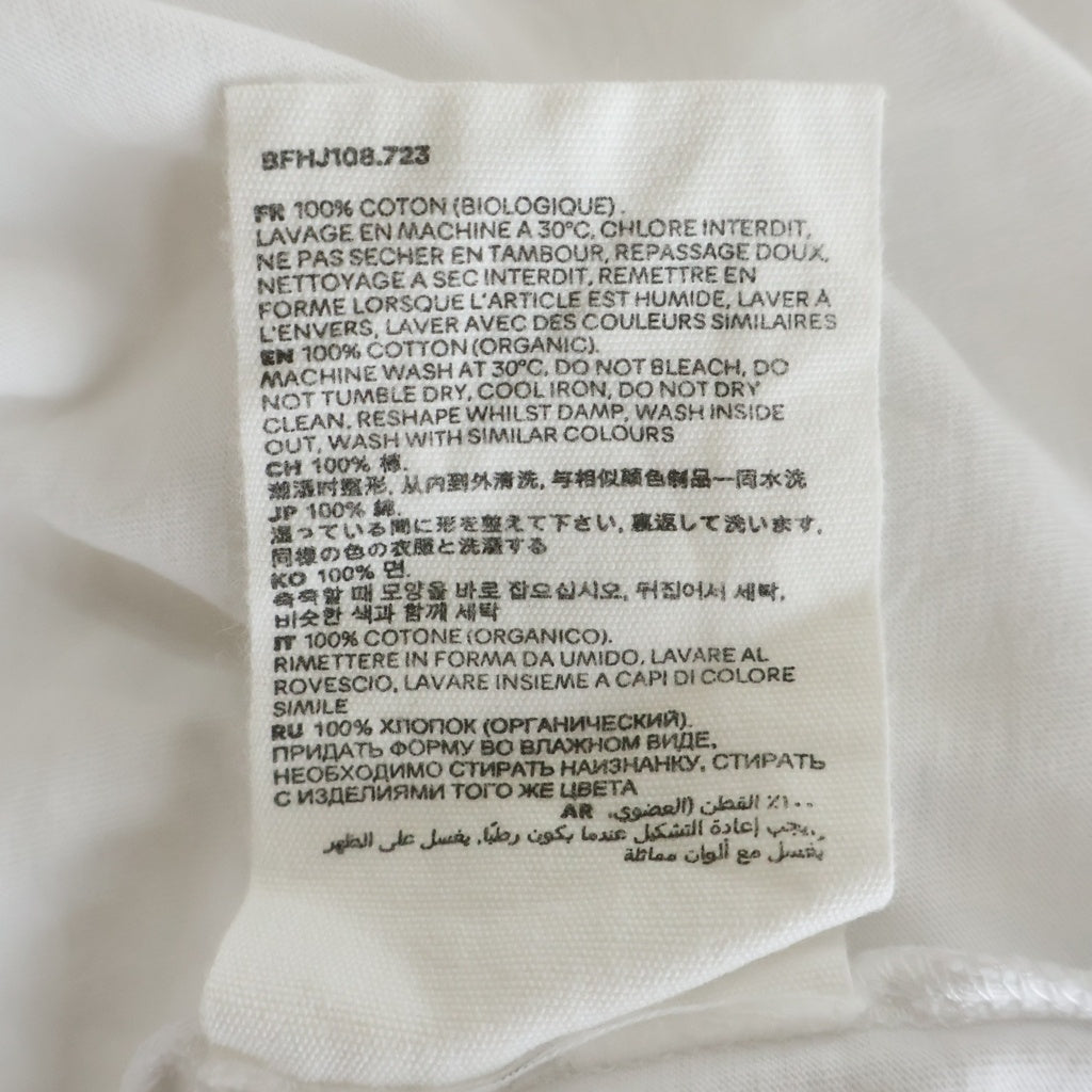 AMI Alexandre Mattiussi(アミアレクサンドルマテュッシ) T-Shirt ハートロゴ刺繍 半袖Tシャツ ホワイト BFHJ108.723 BFHJ108.723