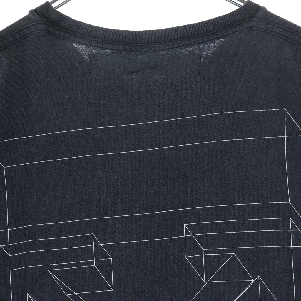 OFF-WHITE(オフホワイト) 18AW 3D Line T-Shirt 半袖Tシャツ ブラック OMAA027E18185002 OMAA027E18185002