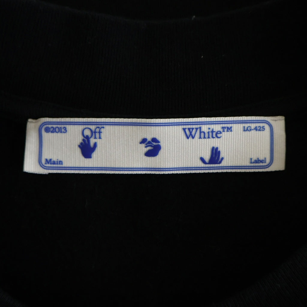 OFF-WHITE(オフホワイト) 21SS Gradation T-Shirt グラデーション ヘビーオンス半袖Tシャツ ブラック OWAA072R21JER001