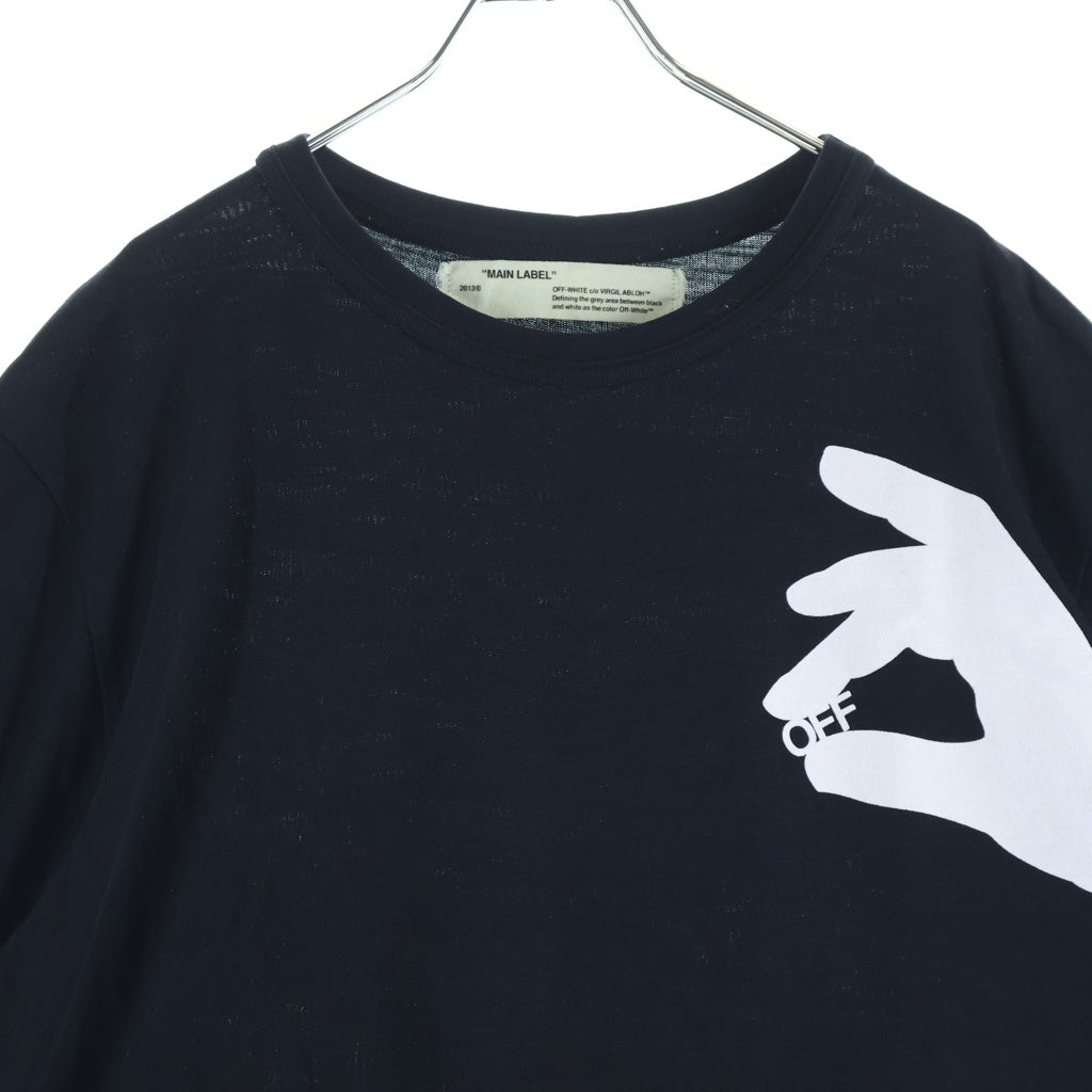 OFF-WHITE(オフホワイト) 17SS Mirror Mirror T-Shirt 半袖Tシャツ ブラック