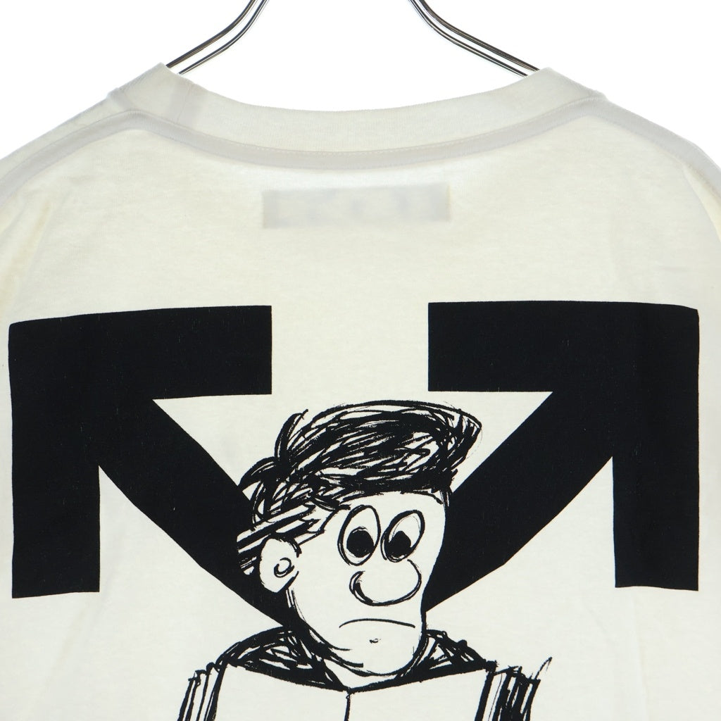 OFF-WHITE(オフホワイト) 20AW Pencil Arch Oversized T-Shirt 半袖Tシャツ ホワイト OMAA038F20FAB007 OMAA038F20FAB007