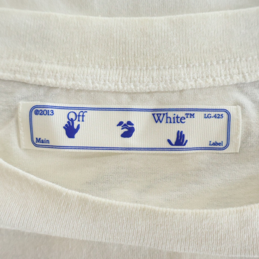 OFF-WHITE(オフホワイト) 20AW Pencil Arch Oversized T-Shirt 半袖Tシャツ ホワイト OMAA038F20FAB007 OMAA038F20FAB007