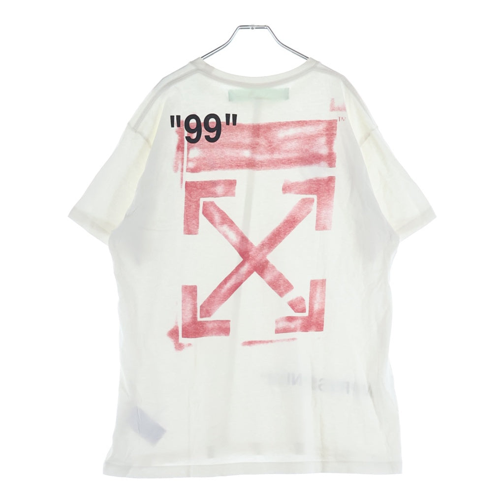 OFF-WHITE(オフホワイト) 19SS Stencil T-Shirt ステンシル 半袖Tシャツ ホワイト OMAA038R19185015