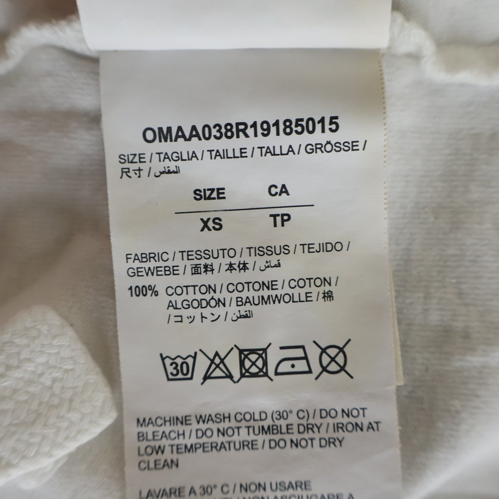 OFF-WHITE(オフホワイト) 19SS Stencil T-Shirt ステンシル 半袖Tシャツ ホワイト OMAA038R19185015