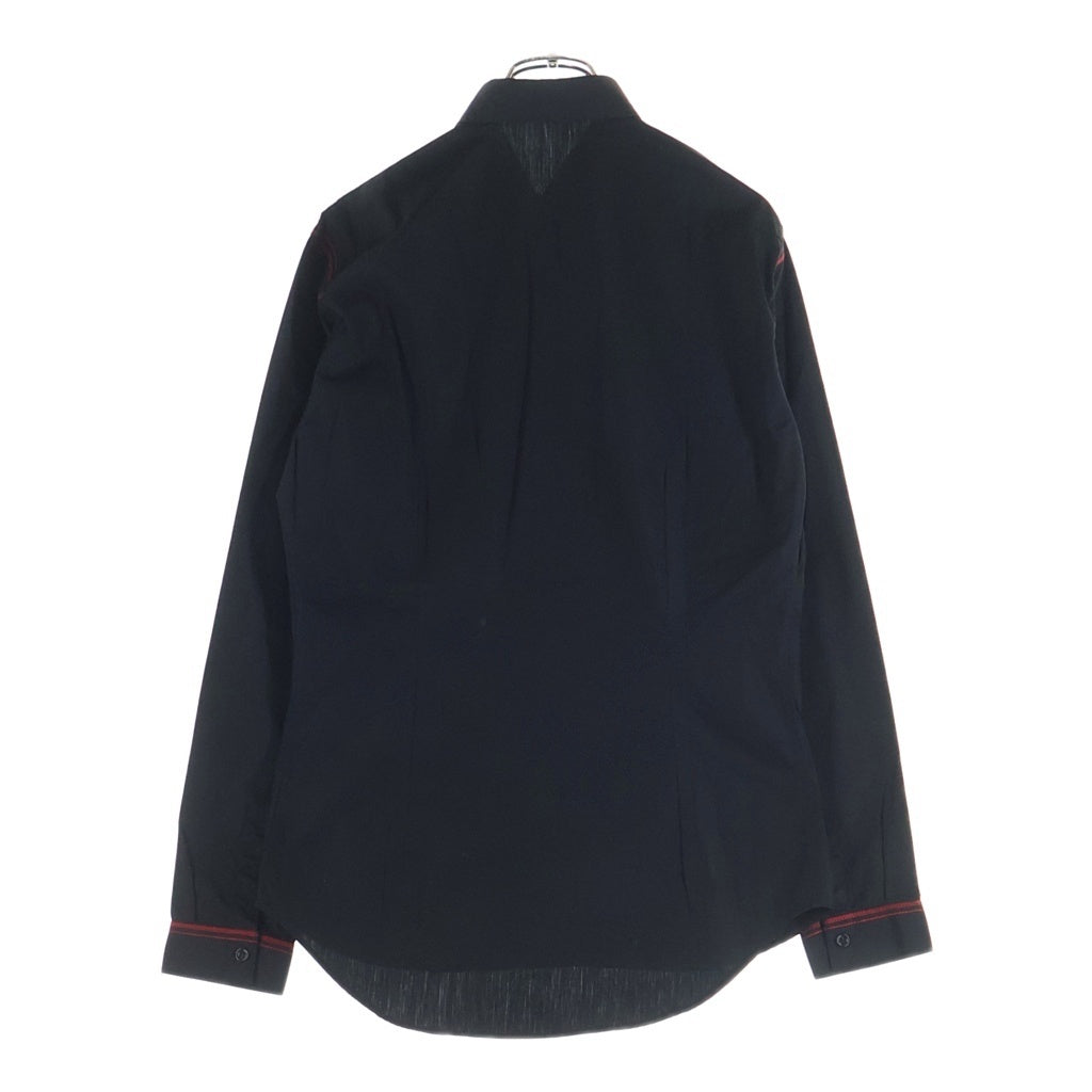 DIOR(ディオール) Shirt ステッチ 長袖比翼シャツ ブラック 563C528A1581