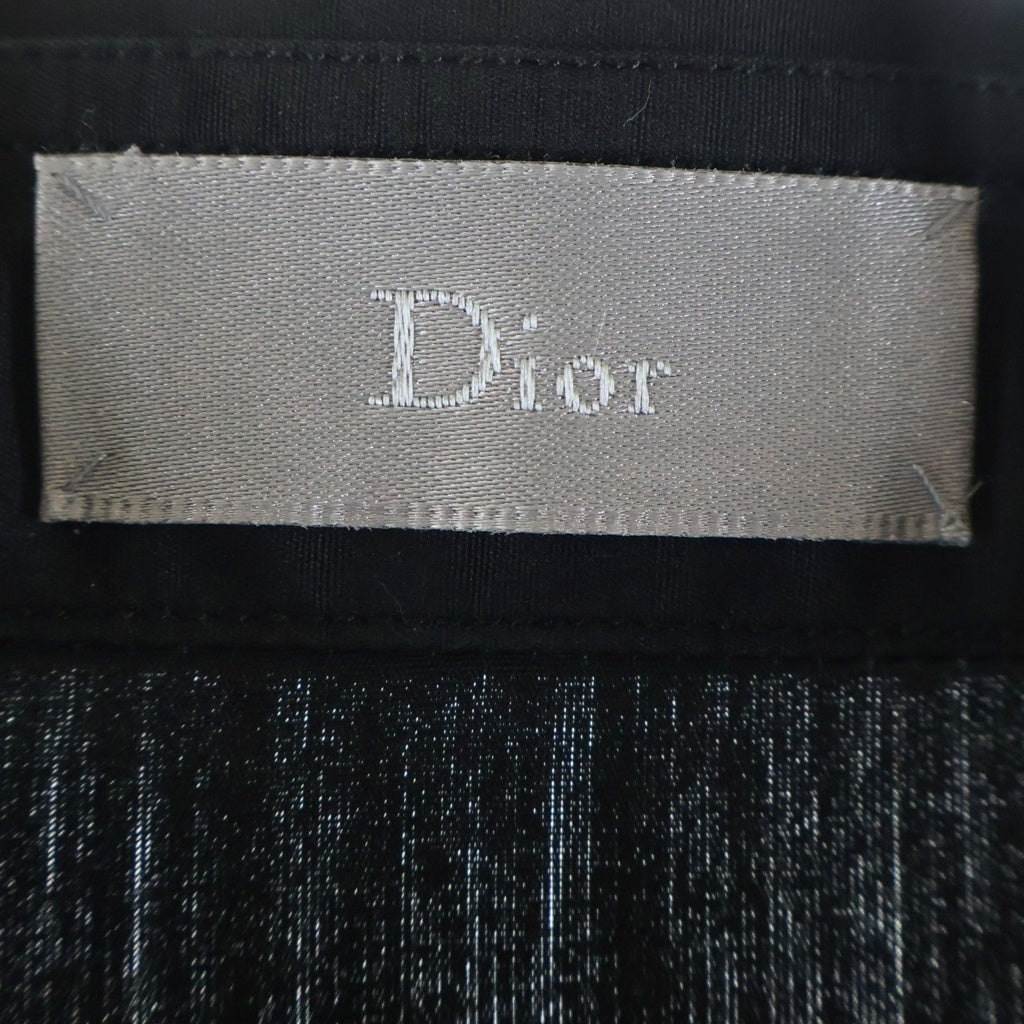 DIOR(ディオール) Shirt ステッチ 長袖比翼シャツ ブラック 563C528A1581