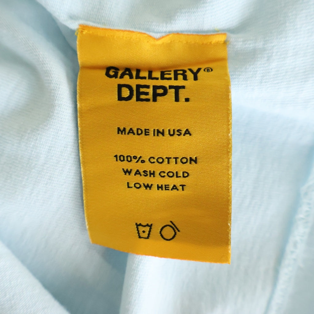 GALLERY DEPT.(ギャラリーデプト) Souvenir T-Shirt 半袖Tシャツ ブルー