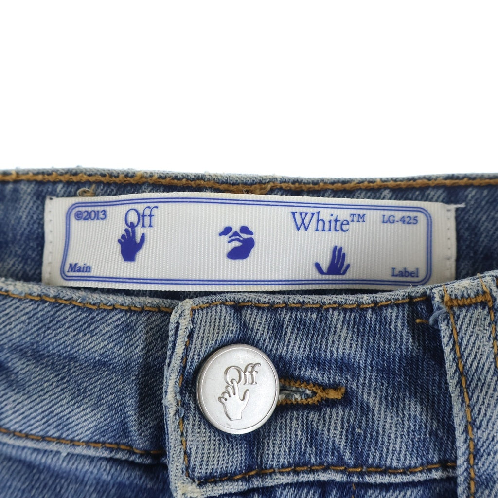 OFF-WHITE(オフホワイト) 20AW Denim Skinny Jeans デニムスキニーパンツ ジーンズ インディゴ OWYA003E20DEN002