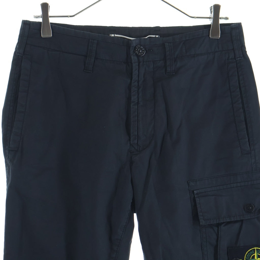 STONE ISLAND(ストーンアイランド) TYPE SL Cargo Pants ロゴワッペン カーゴパンツ ブラック 761532419 761532419