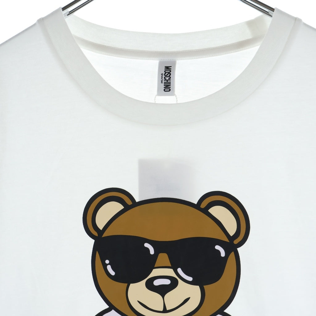 MOSCHINO(モスキーノ) Bear T-Shirt サングラス ベア 半袖Tシャツ ホワイト
