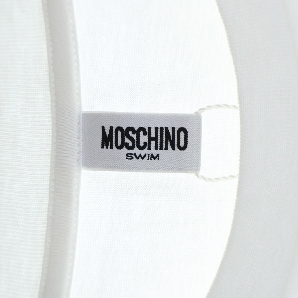 MOSCHINO(モスキーノ) Bear T-Shirt サングラス ベア 半袖Tシャツ ホワイト
