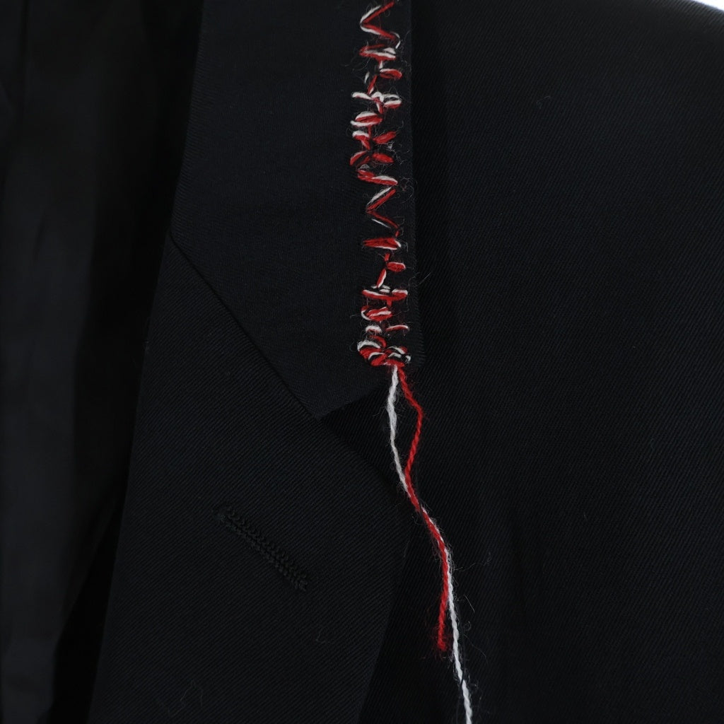 Dior HOMME(ディオールオム) 16SS KRISVANASSCHE期 Wool Tailored Jacket クリスヴァンアッシュ期 2B ウールテーラードジャケット ブラック 633C294W9356