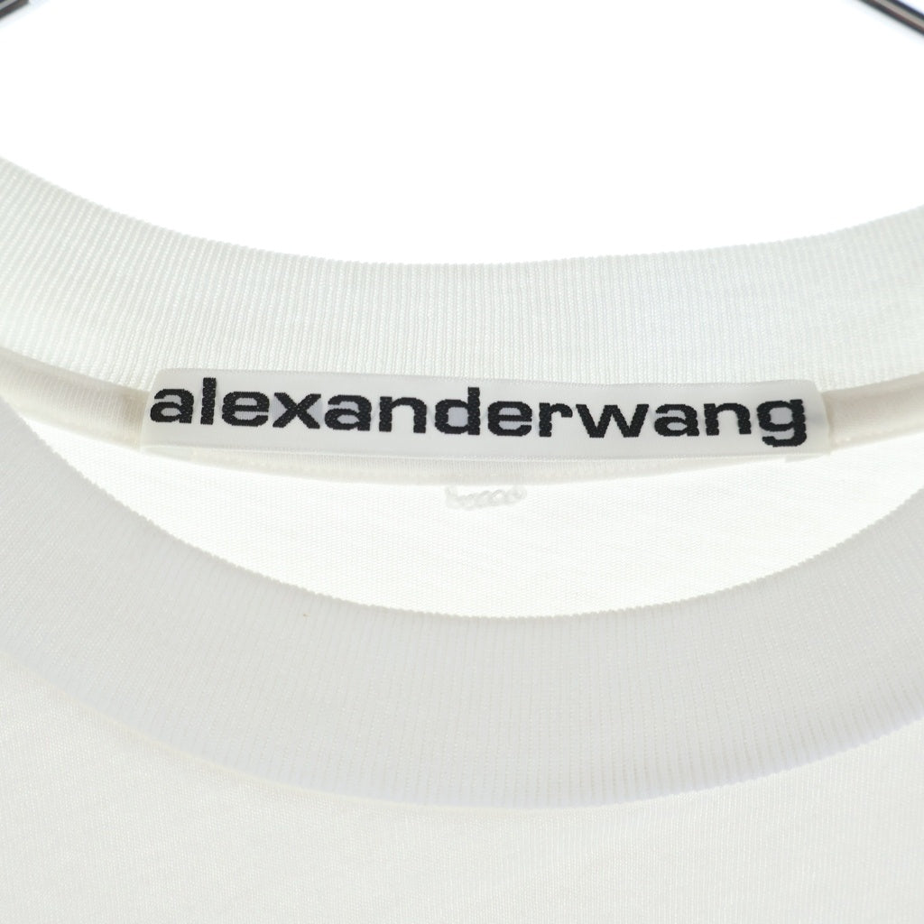 ALEXANDER WANG(アレキサンダーワン) wang T-Shirt 半袖Tシャツ ホワイト