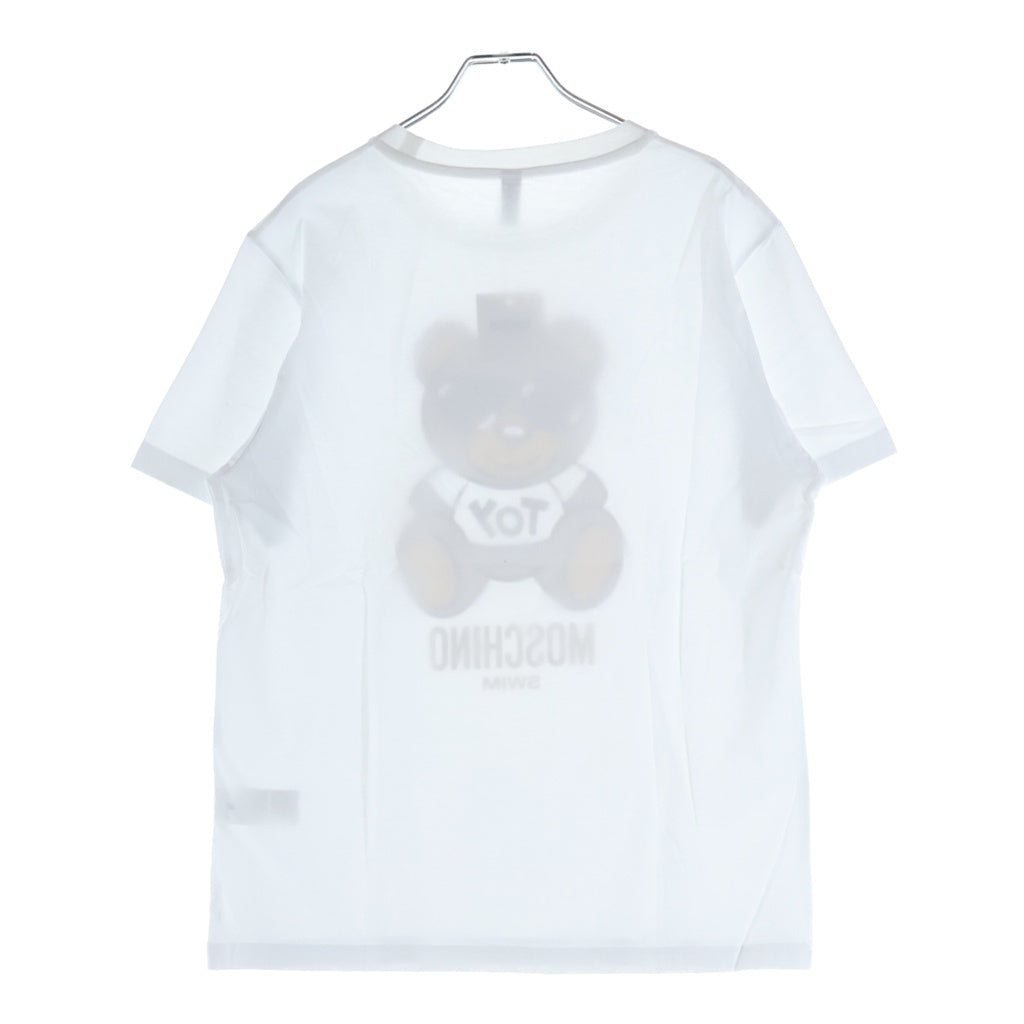 MOSCHINO(モスキーノ) Bear T-Shirt サングラス ゴールドベア 半袖Tシャツ ホワイト