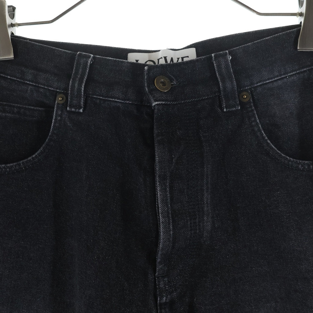 LOEWE(ロエベ) Tapered Leg Jeans アナグラム テーパードレグジーンズ デニムパンツ グレー H526331XAD H526331XAD