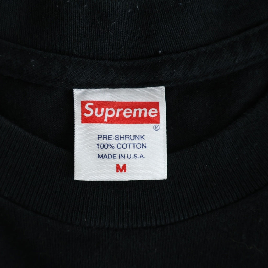 SUPREME(シュプリーム) 23AW Neil Blender Arrow L/S Tee ニール ブレンダー 長袖Tシャツ ロンT ブラック