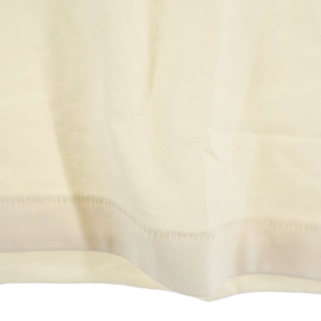 FEAR OF GOD ESSENTIALS(フィアオブゴッド エッセンシャルズ) S/S T-SHIRT ラバーロゴ 半袖Tシャツ アイボリー