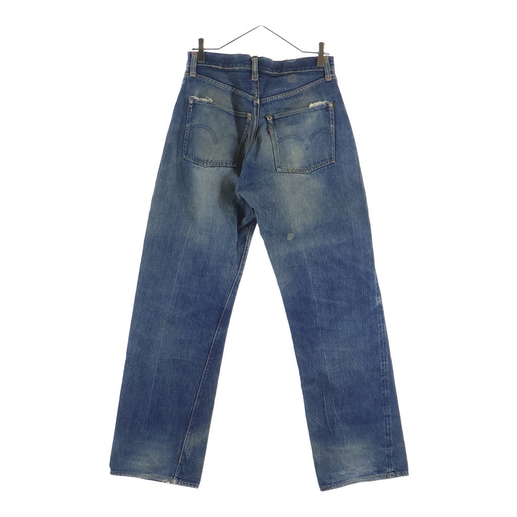 Levi's(リーバイス) 50s VINTAGE 501XX 53モデル ボタン裏刻印12 両面タブ 均等V センターセット 隠しリベット 通常R ヴィンテージ ボタンフライ デニム パンツ インディゴ