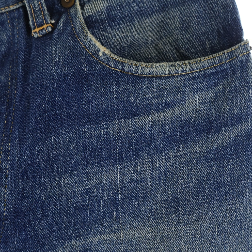 Levi's(リーバイス) 50s VINTAGE 501XX 53モデル ボタン裏刻印12 両面タブ 均等V センターセット 隠しリベット 通常R ヴィンテージ ボタンフライ デニム パンツ インディゴ