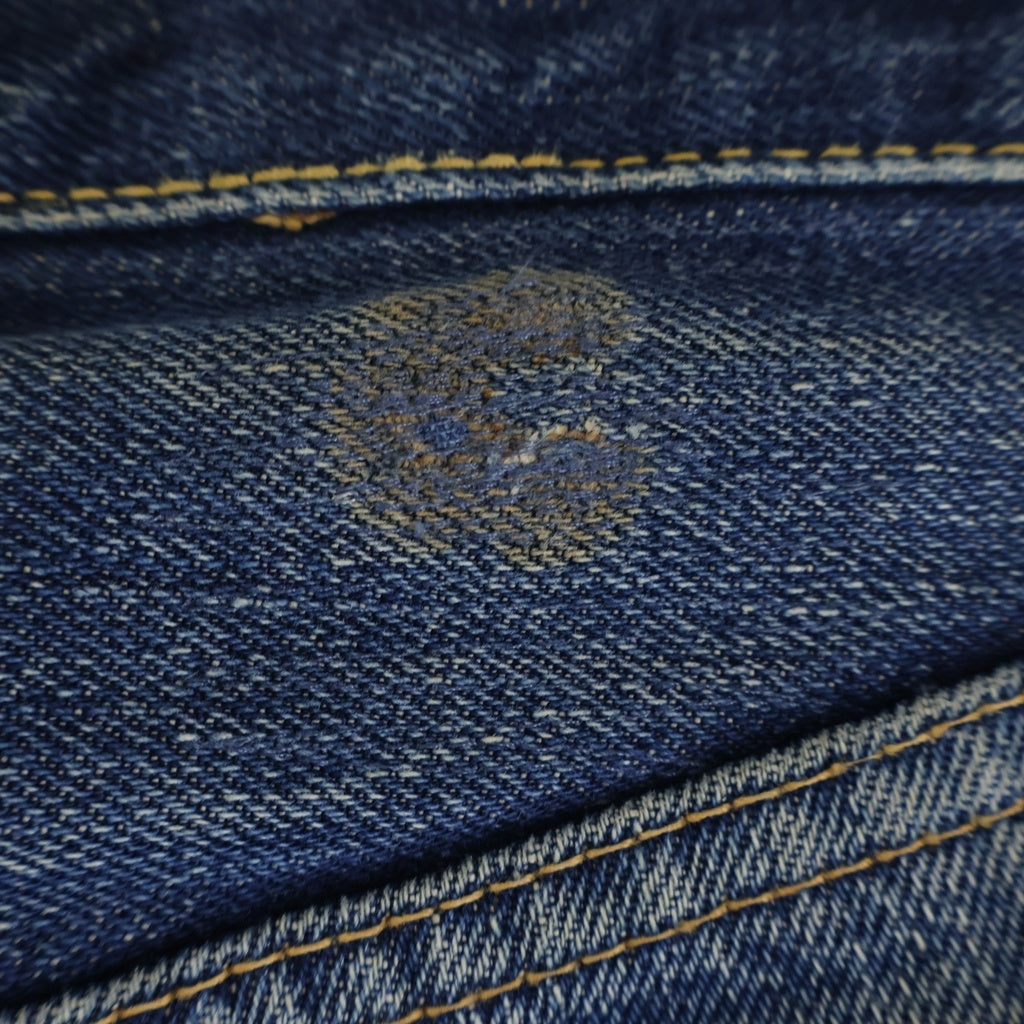 Levi's(リーバイス) 50s VINTAGE 501XX 53モデル ボタン裏刻印12 両面タブ 均等V センターセット 隠しリベット 通常R ヴィンテージ ボタンフライ デニム パンツ インディゴ