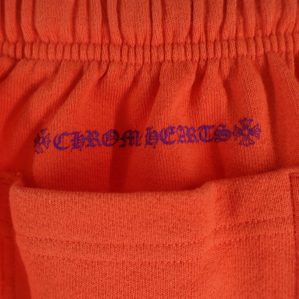CHROME HEARTS(クロムハーツ) × MATTY BOY Sadistic Lipstick Half Pants ×マッティボーイ サディスティック リップスティック ハーフパンツ ショーツ クロスボール チョンパー刺繍 レッド