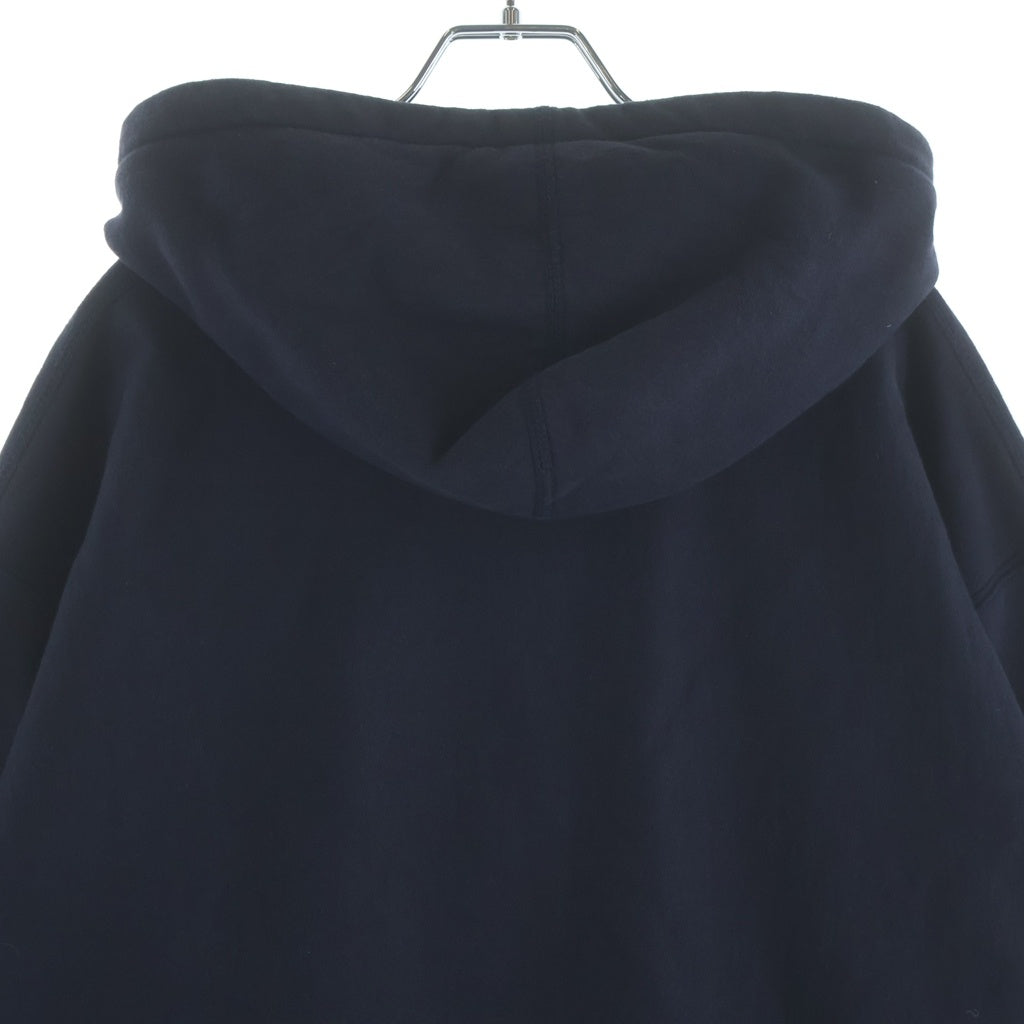 SUPREME(シュプリーム) 20AW Cross box logo Hooded Sweat Shirts クロスボックスロゴ フーデッド シャツ プルオーバーパーカー ネイビー
