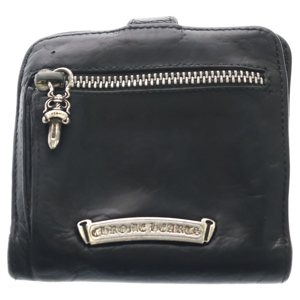 CHROME HEARTS(クロムハーツ) SQ BTN BILL スクエアボタンビル フラップボタン ウォレット