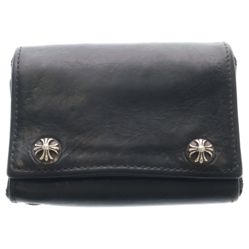 CHROME HEARTS(クロムハーツ) 3FOLD 3フォールド クロスボールボタン ウォレット