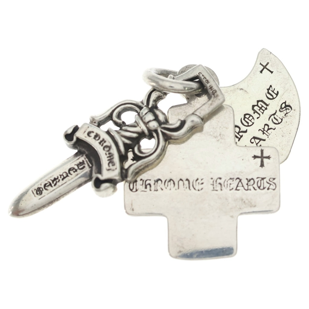 CHROME HEARTS(クロムハーツ) 3TRINKETS 3トリンケッツ ペンダントトップ シルバー BCA202