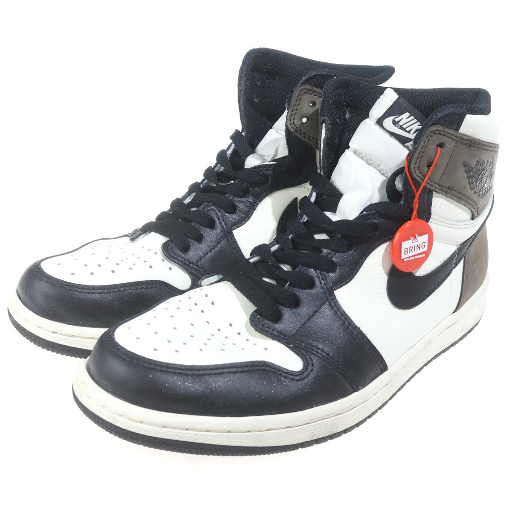 NIKE(ナイキ) AIR JORDAN 1 HIGH OG DARK MOCHA 555088-105 エアジョーダン ダークモカ ハイカットスニーカー ブラウン/ホワイト US9.5/27.5cm