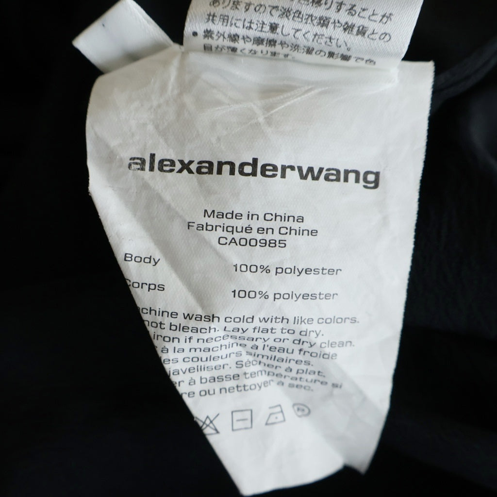 ALEXANDER WANG(アレキサンダーワン) アシンメトリー キャミソール ワンピース ブラック レディース