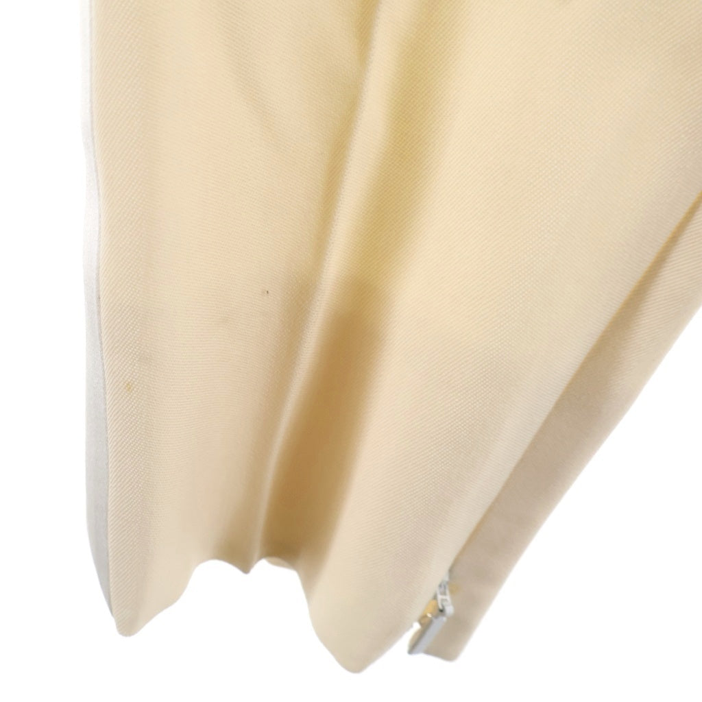 SAINT LAURENT PARIS(サンローランパリ) Wool Pants シルク混 ウールパンツ ホワイト レディース 516111 Y513W