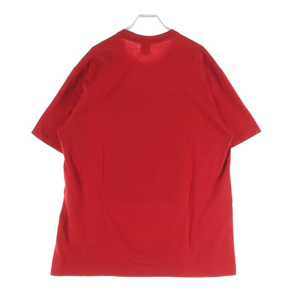 SUPREME(シュプリーム) 25AW Playboi Carti Tee プレイボーイカーティ プリント クルーネック半袖Tシャツ カットソー レッド