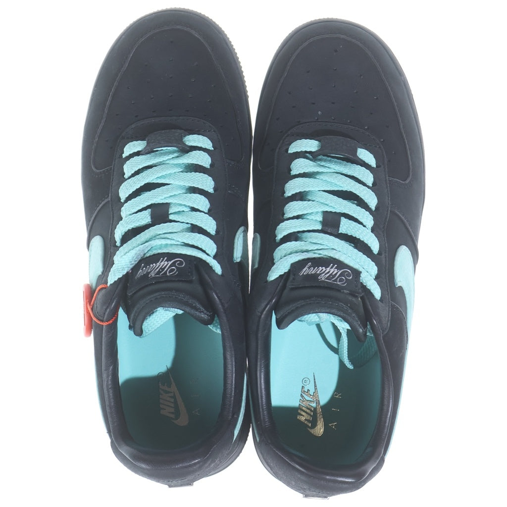 NIKE(ナイキ) ×TIFFANY&CO AIR FORCE 1 LOW DZ1382-001 ×ティファニー エアフォース1 ローカットスニーカー US6.5/24.5cm ブラック/ブルー