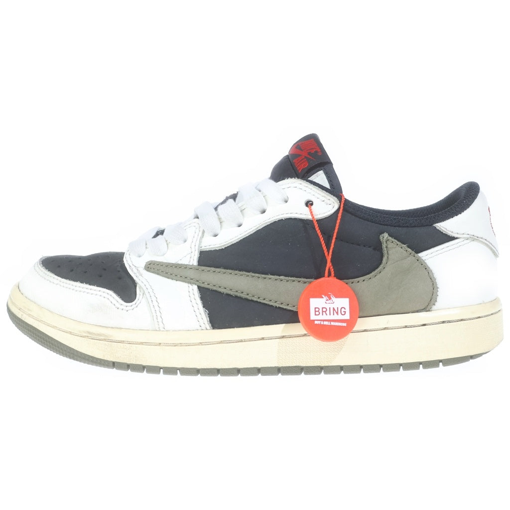 NIKE(ナイキ) ×TRAVIS SCOTT WMNS AIR JORDAN 1 LOW OG DZ4137-106 トラヴィススコット ウィメンズ エアジョーダン1 ローカットスニーカー マルチ US7.5/24.5cm レディース