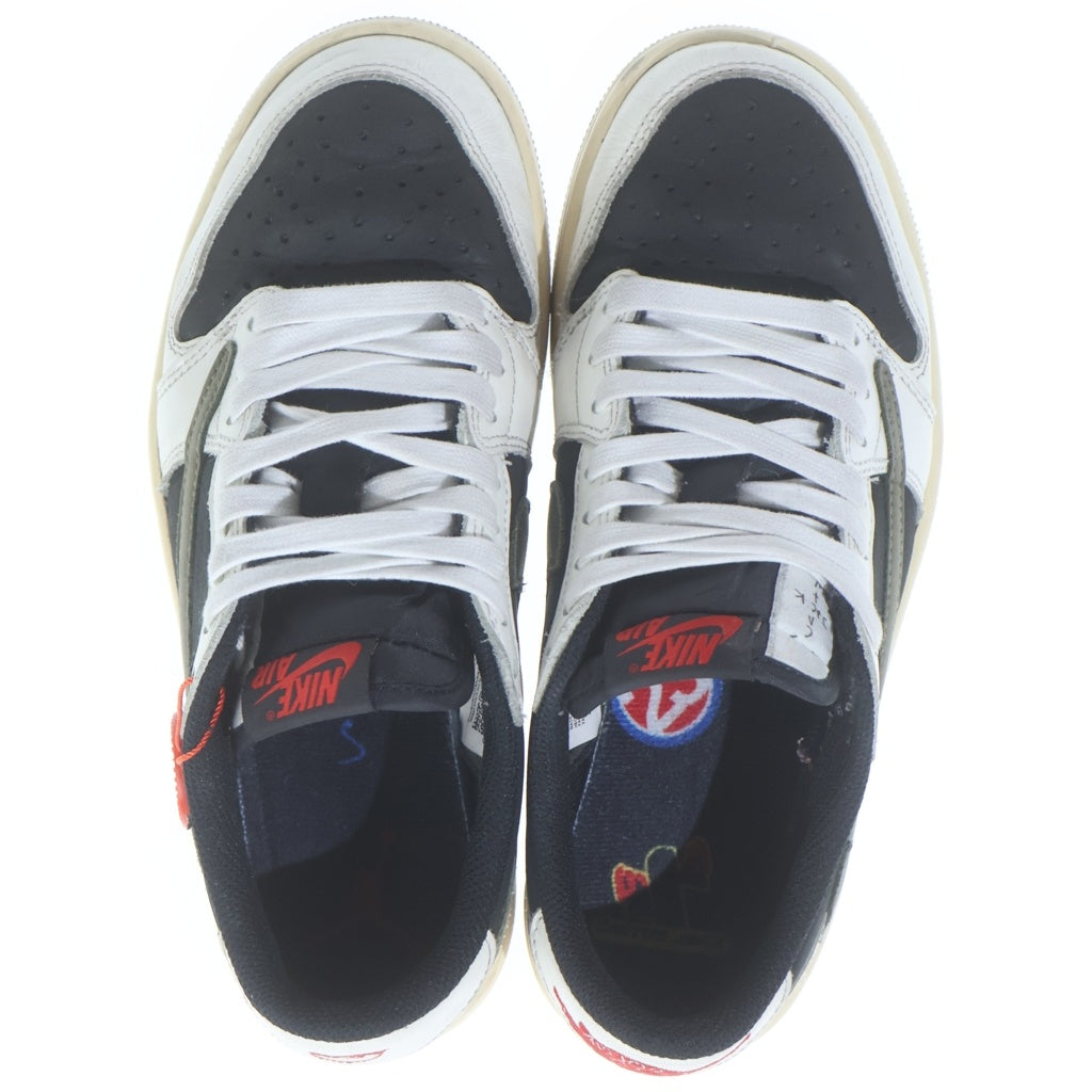 NIKE(ナイキ) ×TRAVIS SCOTT WMNS AIR JORDAN 1 LOW OG DZ4137-106 トラヴィススコット ウィメンズ エアジョーダン1 ローカットスニーカー マルチ US7.5/24.5cm レディース