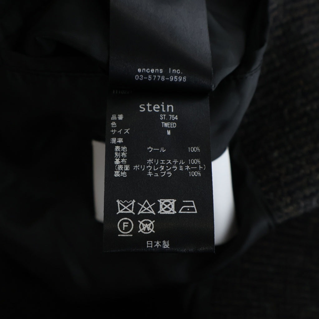 Stein(シュタイン) OVERSIZED BALMACAAN COAT オーバーサイズ バルマカン コート ブラウン ST.754