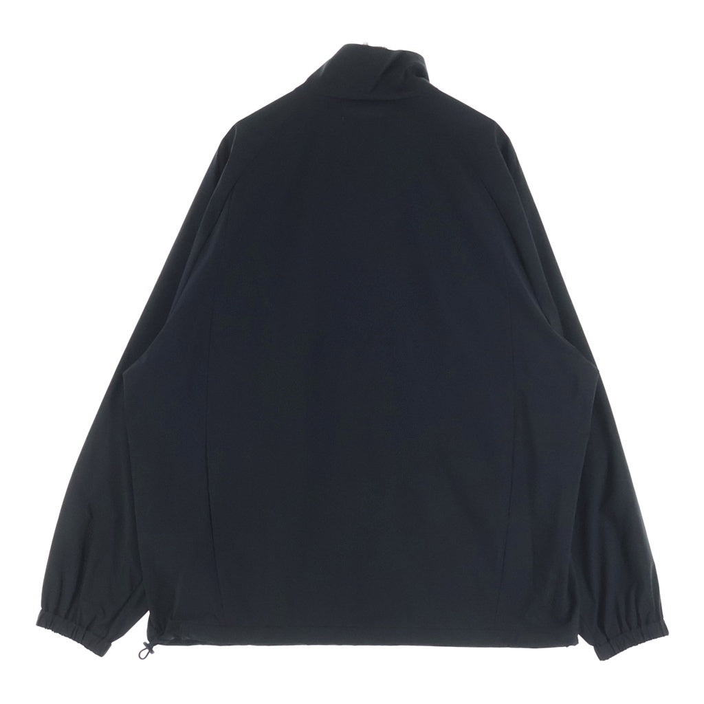 Stein(シュタイン) WINDBREAKER NYLON HALF ZIP PULLOVER ウィンドブレーカー ナイロン ハーフ ジップ プルオーバー ブラック ST.980