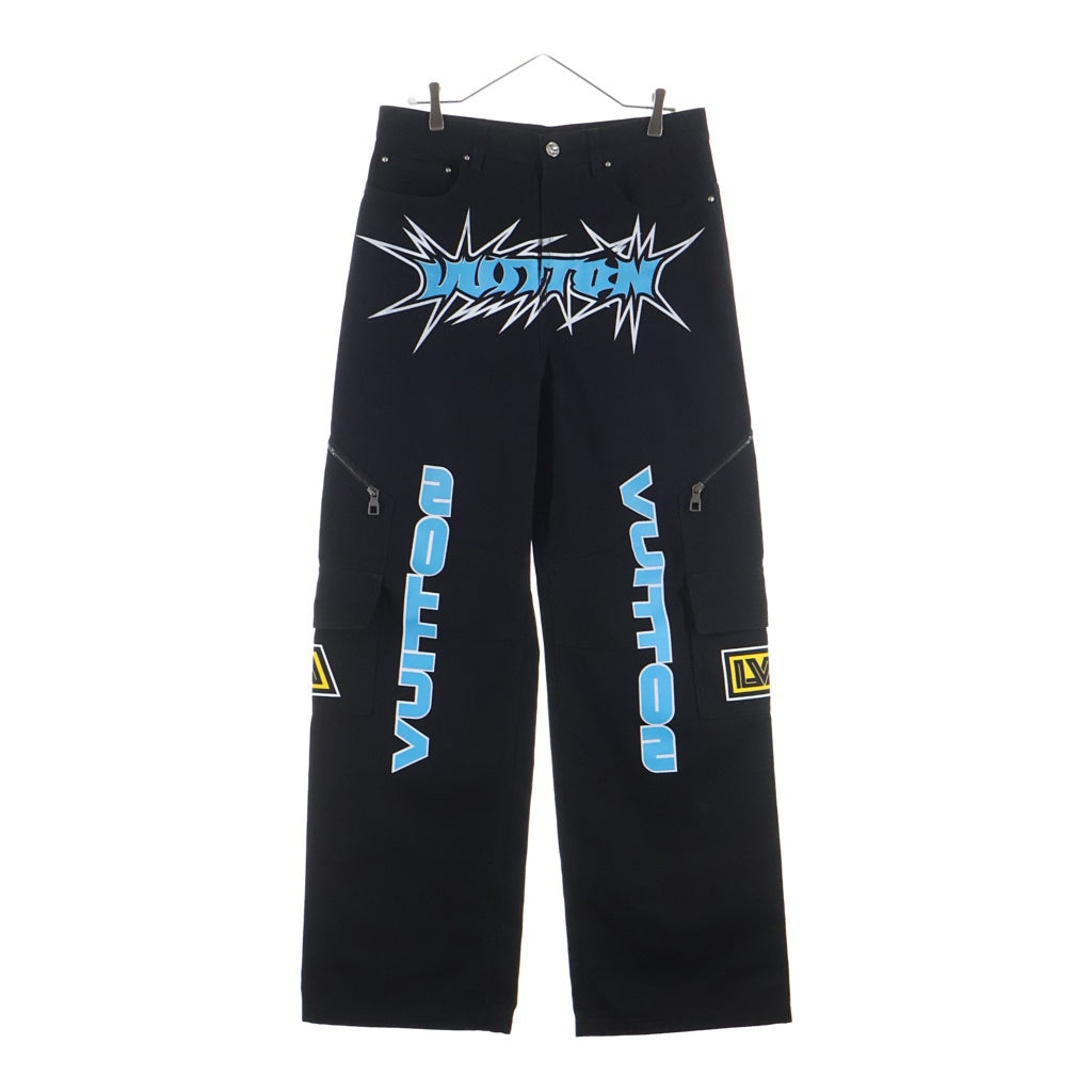 LOUIS VUITTON(ルイヴィトン) 23AW RACING URBAN DENIM PANTS RM232M Z78 HPD10W レーシングアーバンデニムパンツ ブラック