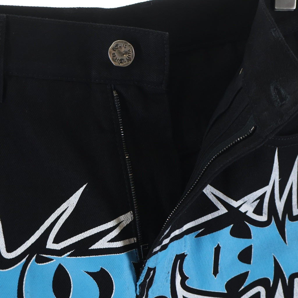 LOUIS VUITTON(ルイヴィトン) 23AW RACING URBAN DENIM PANTS RM232M Z78 HPD10W レーシングアーバンデニムパンツ ブラック