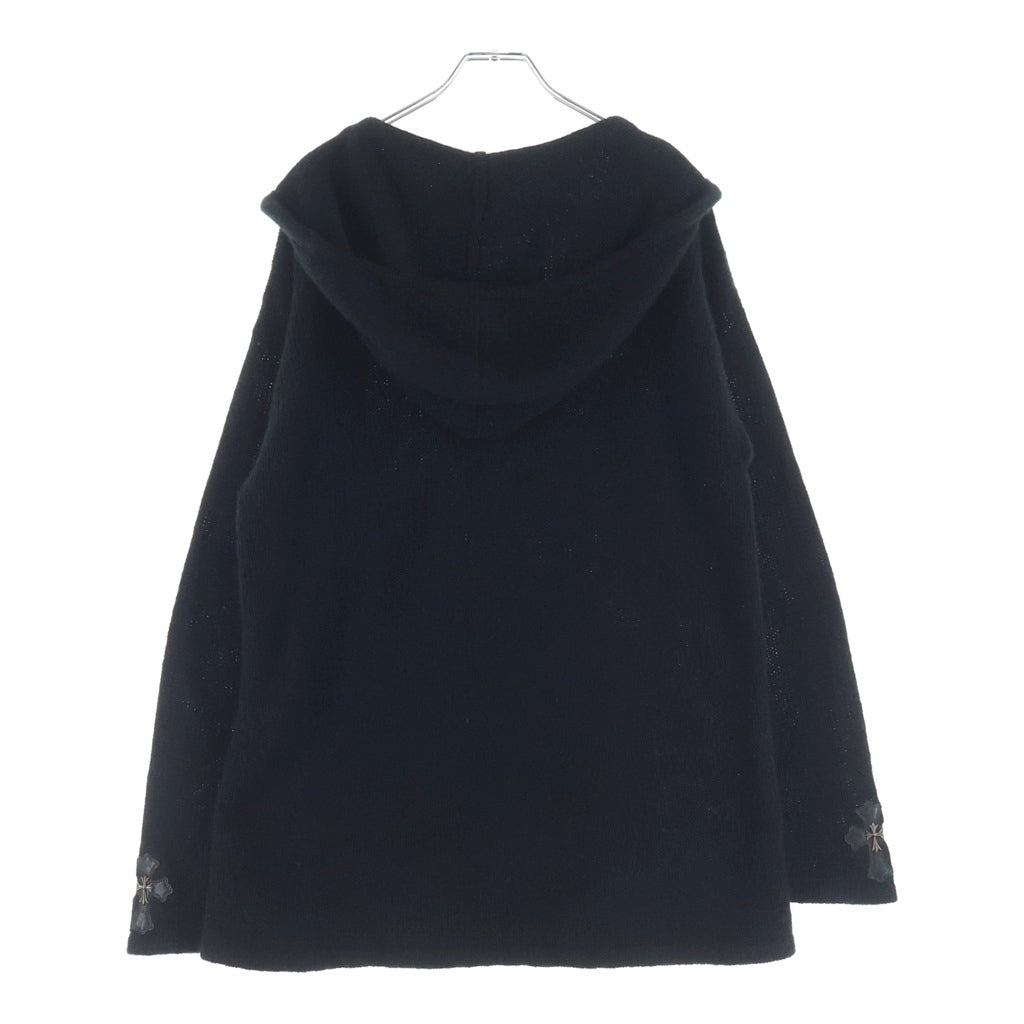 CHROME HEARTS(クロムハーツ) CASHMERE MOHAIR HOODIE 袖クロスパッチ