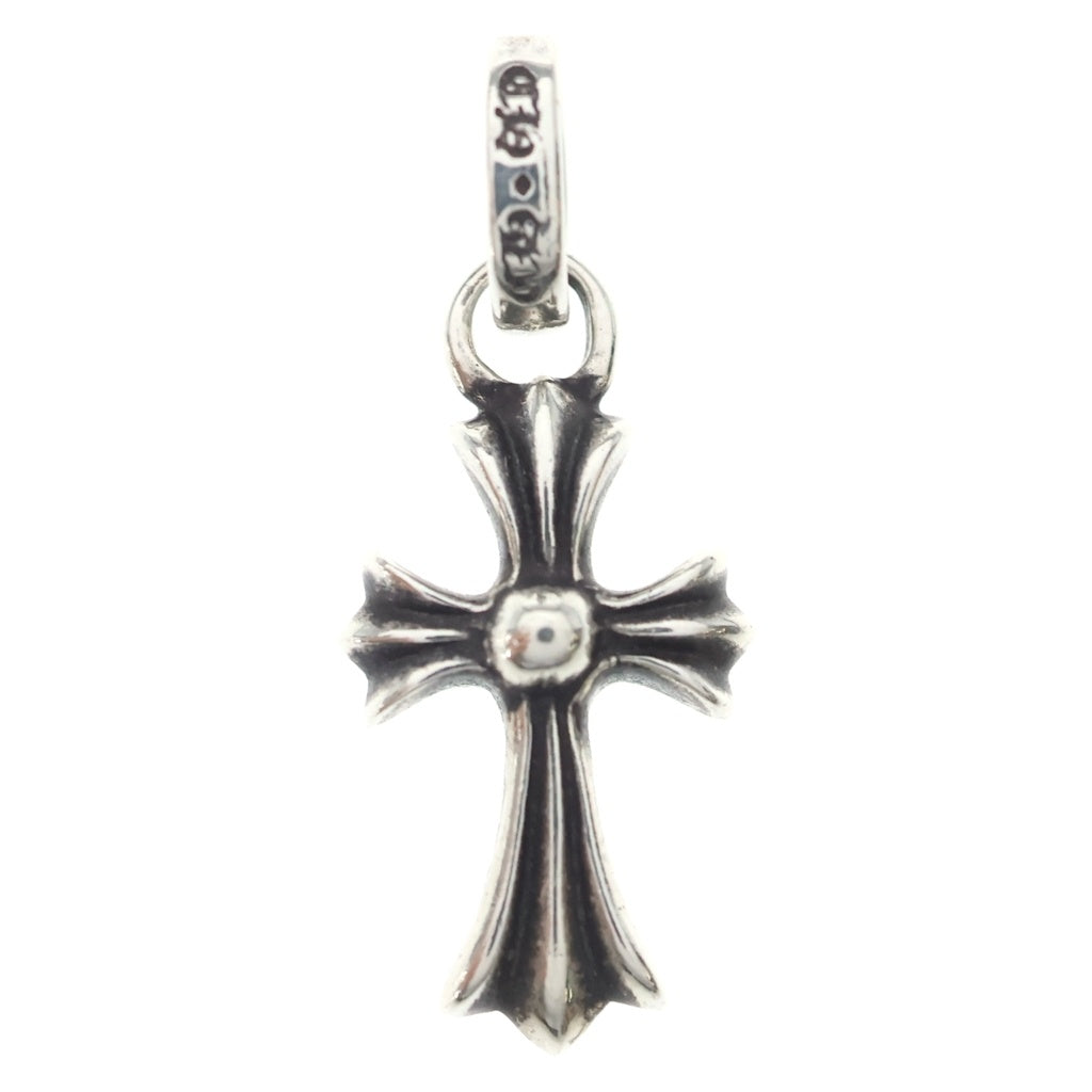 CHROME HEARTS(クロムハーツ) CRS BBYFAT P DMND ベイビーファットクロス PAVEダイヤ ペンダントトップ シルバーBCA234
