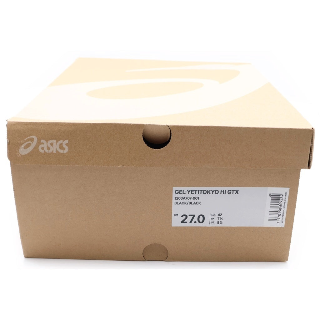 ASICS(アシックス) GEL-YETI TOKYO HI GORE-TEX ゲルイエッティ トウキョウ ゴアテックス ハイカットシューズ ブラック US8.5/27cm 1203A707-001