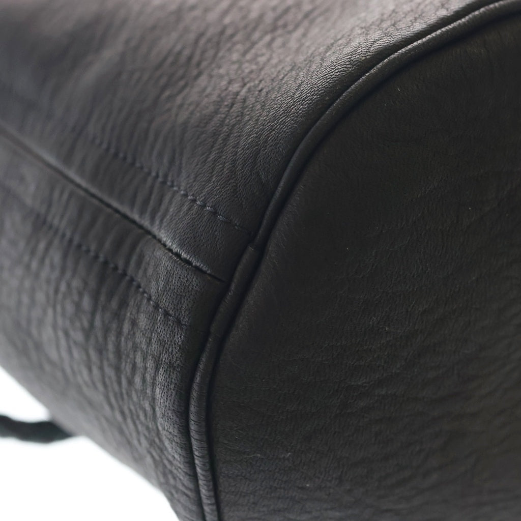 NO BRAND(ノーブランド) BIOTOP【ビオトープ】Kudu Zip Bag レザー巾着