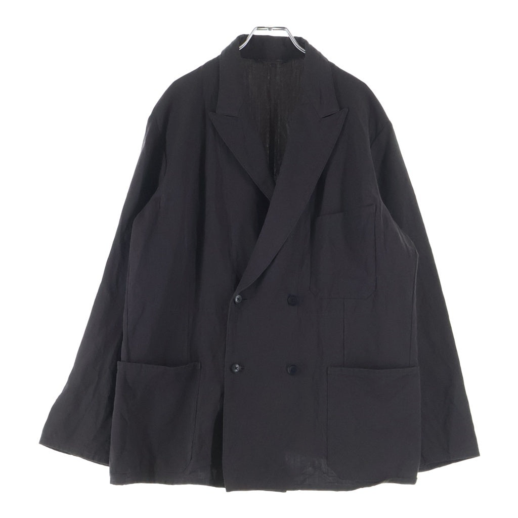KAPTAIN SUNSHINE(キャプテンサンシャイン) 25SS Take Easy DB Jacket テイクイージーダブルブレステッドジャケット ウールジャケット ブラウン KS25SJK06