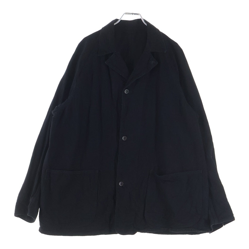 COMOLI(コモリ) 24SS Denim Work Jacket デニムワークジャケット ブラック Z01-01002