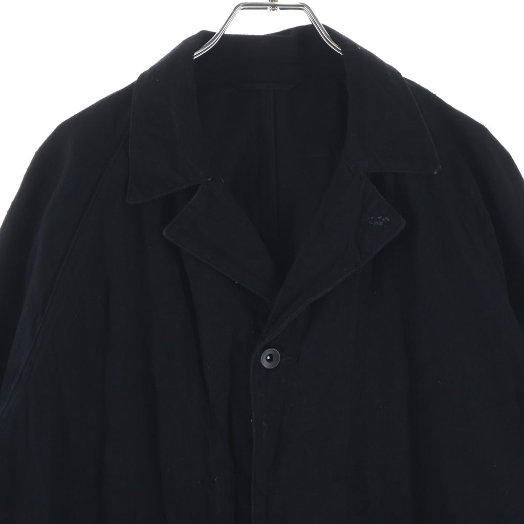 COMOLI(コモリ) 24SS Denim Work Jacket デニムワークジャケット ブラック Z01-01002