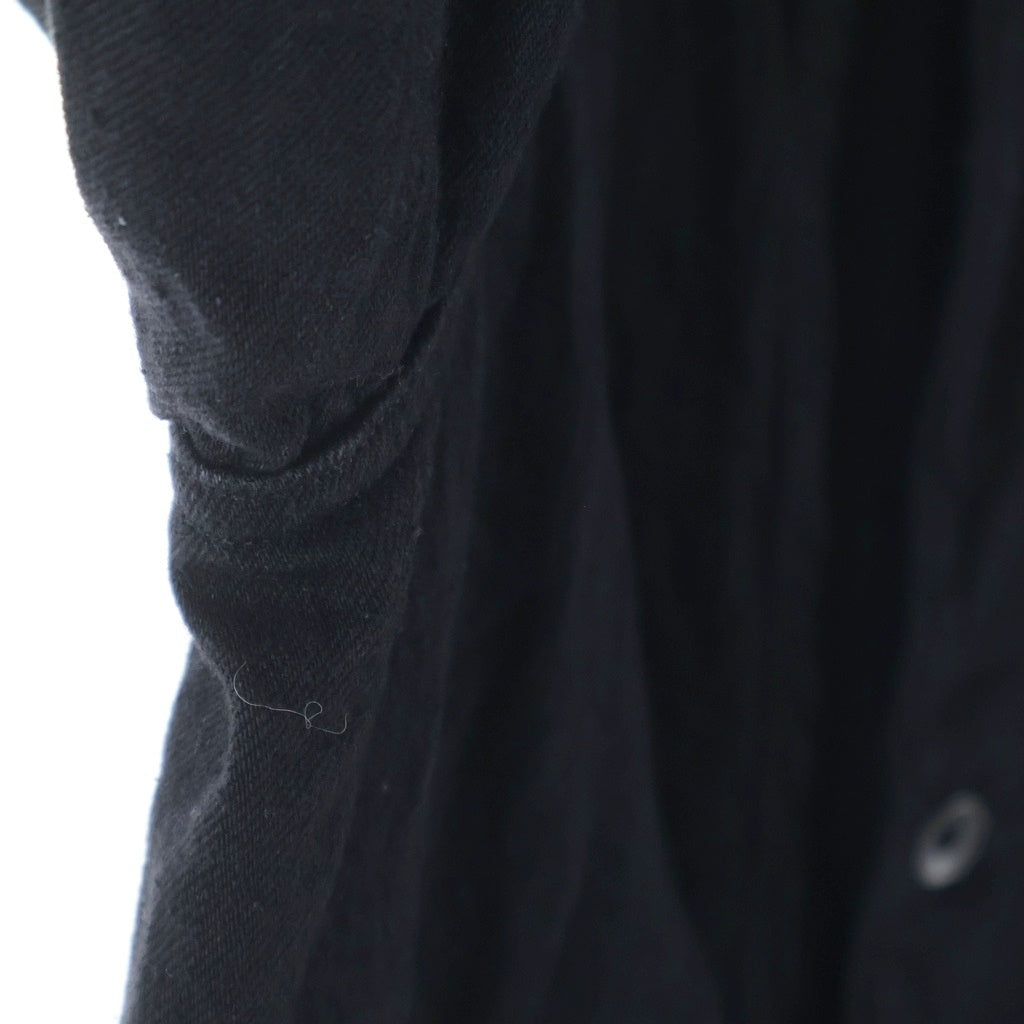 COMOLI(コモリ) 24SS Denim Work Jacket デニムワークジャケット ブラック Z01-01002